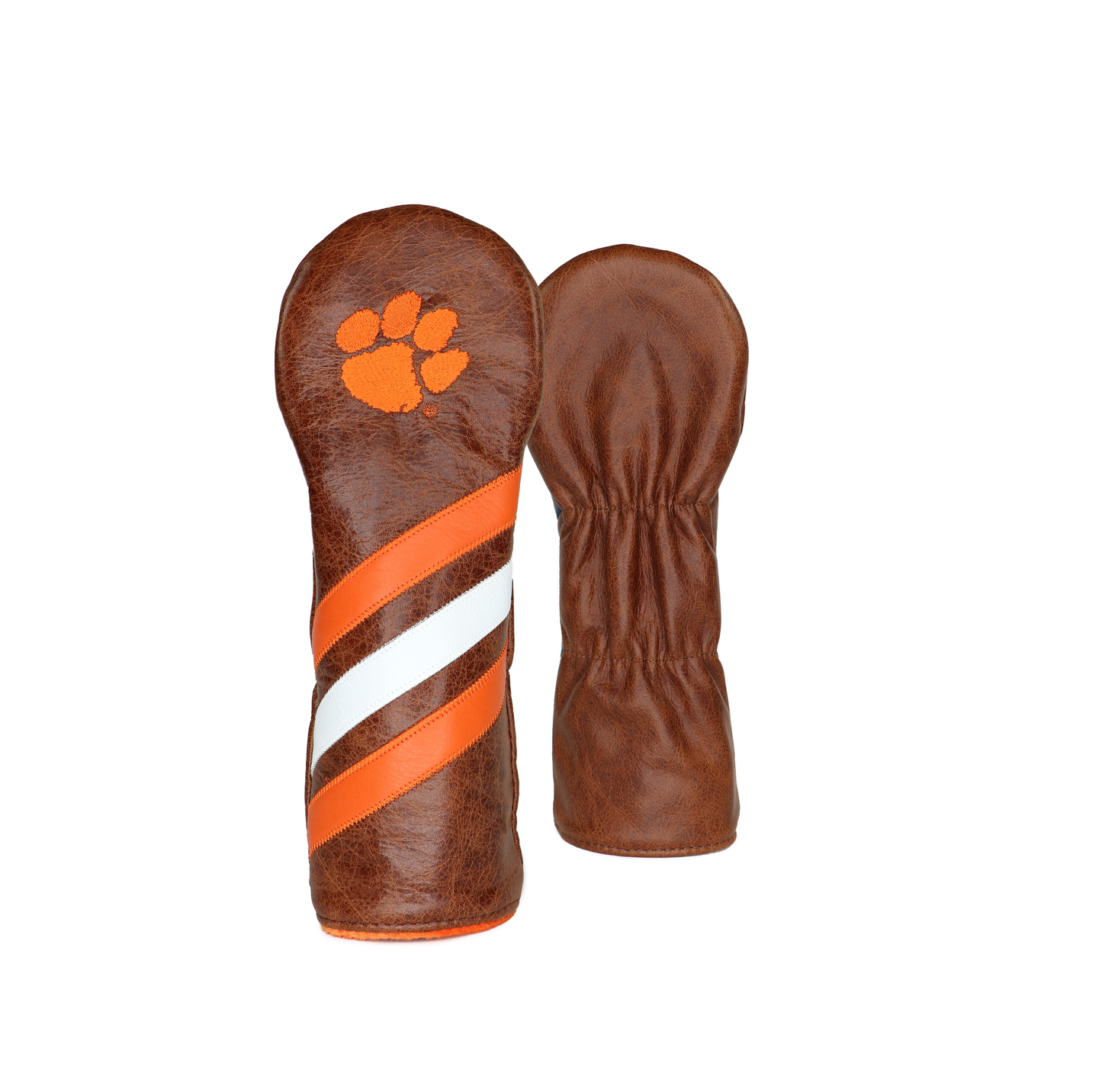 Clemson Classic Leather Fairway Wood Cover