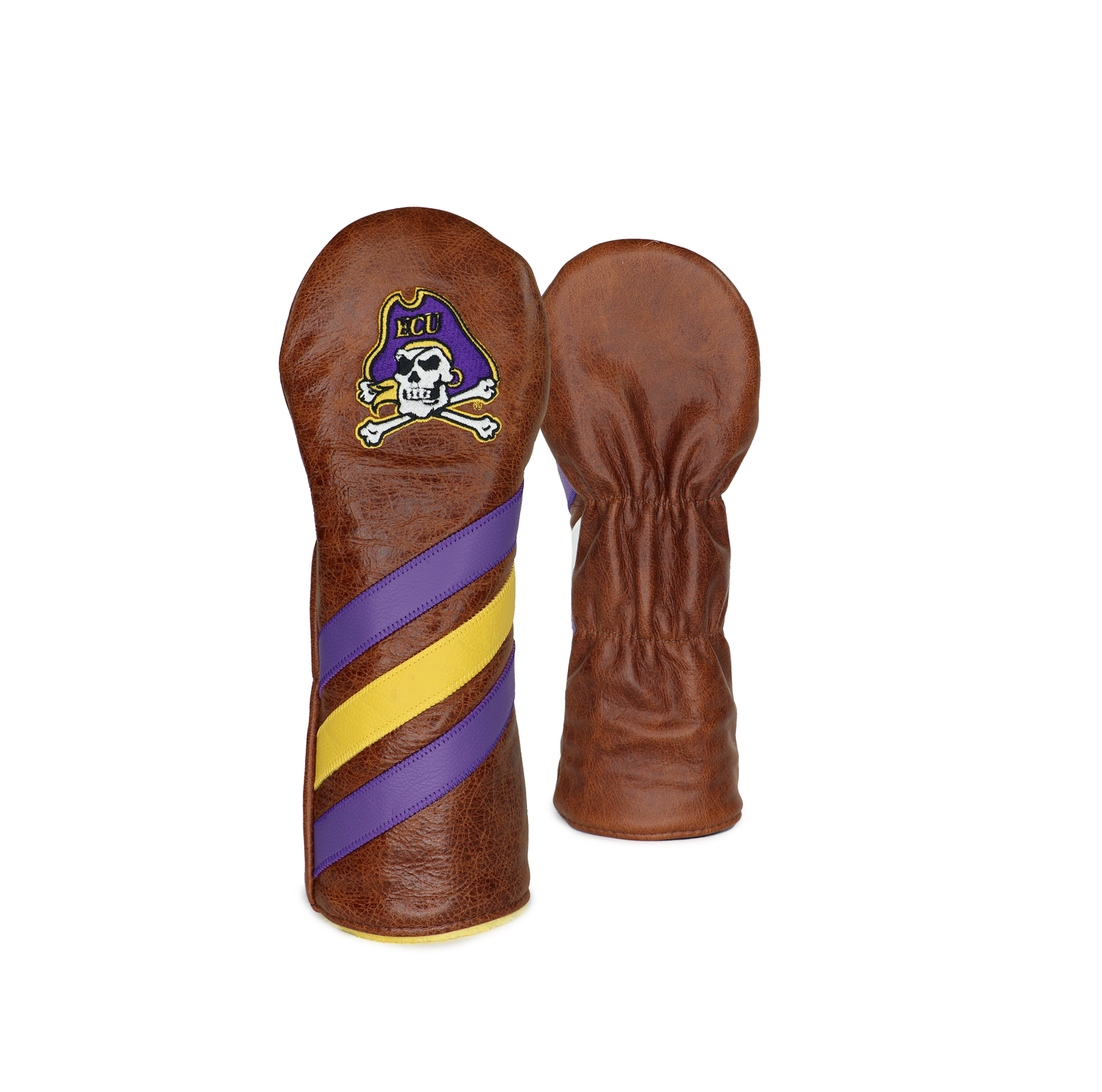 East Carolina Classic Leather Fairway Wood Cover