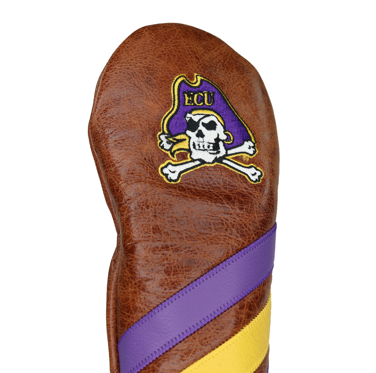 East Carolina Classic Leather Fairway Wood Cover
