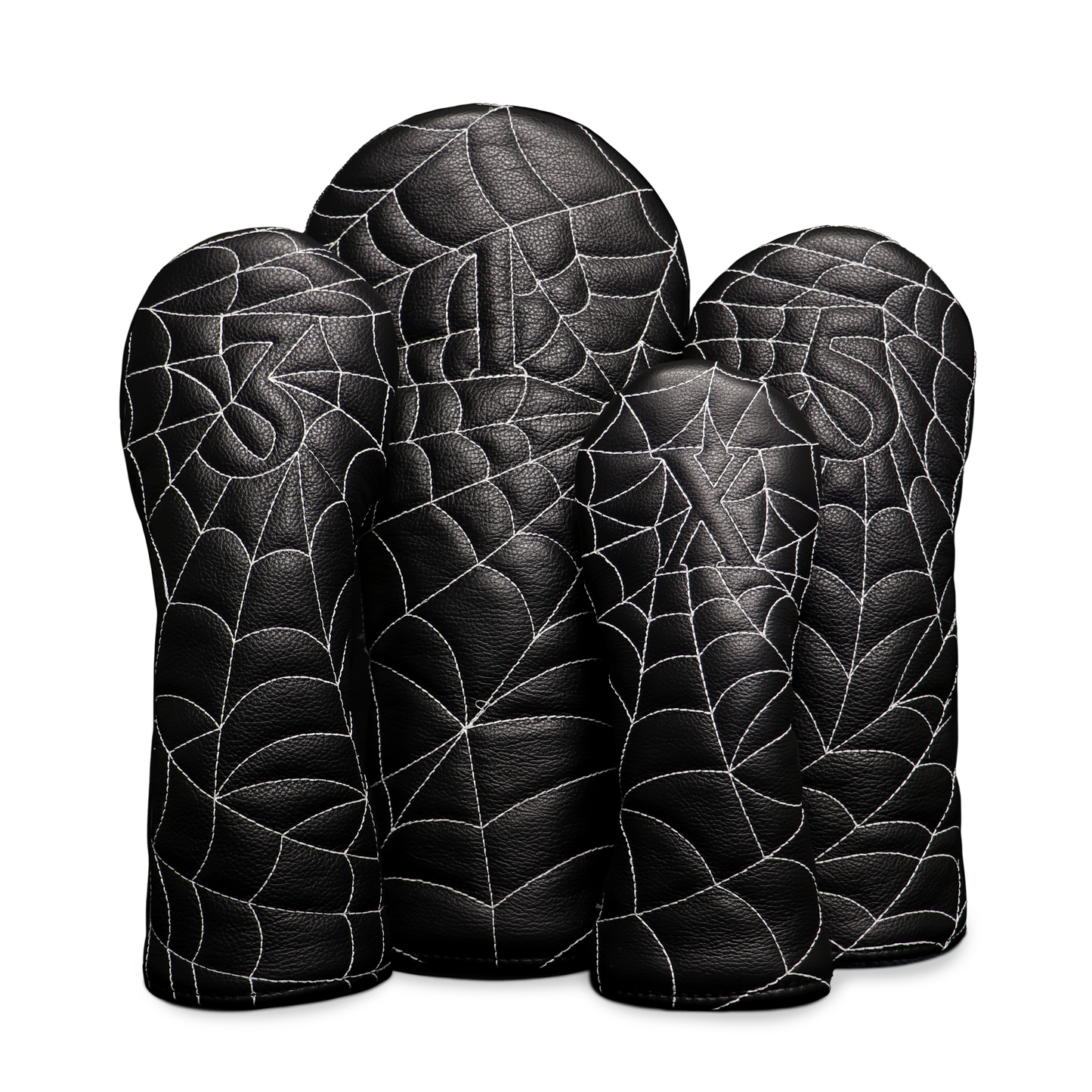 Quilted Spiderweb Wood Covers