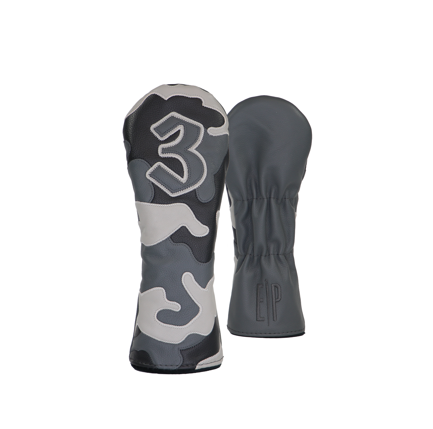 Black and Grey Camo Wood Covers