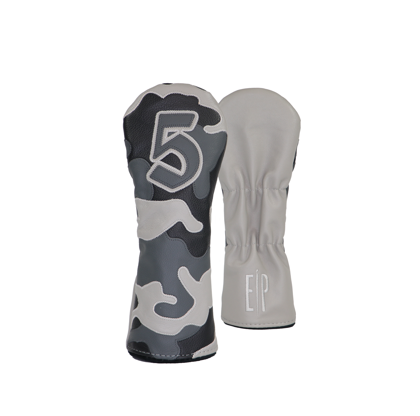 Black and Grey Camo Wood Covers