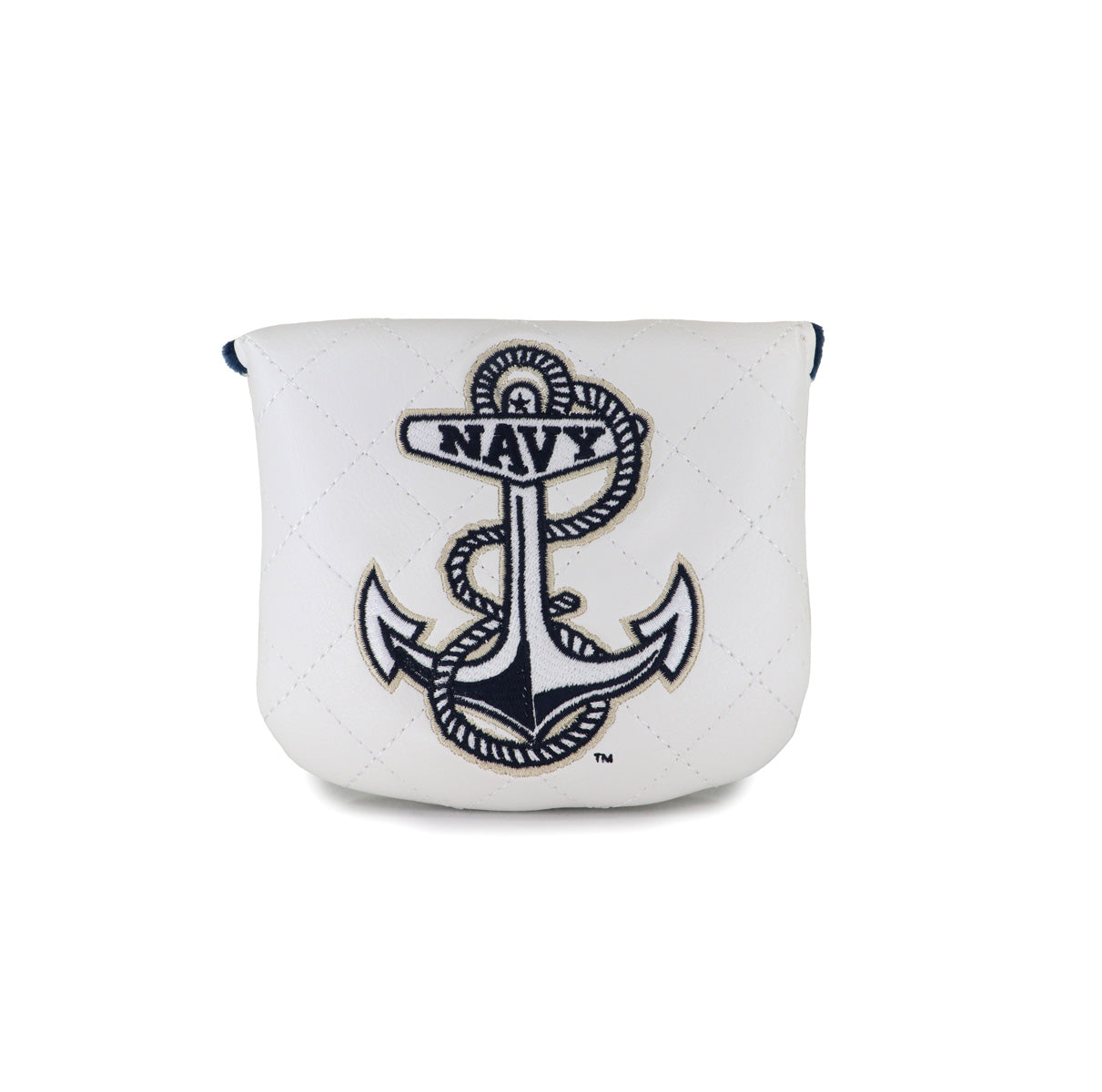 Naval Academy Diamond Stitch Mallet Cover