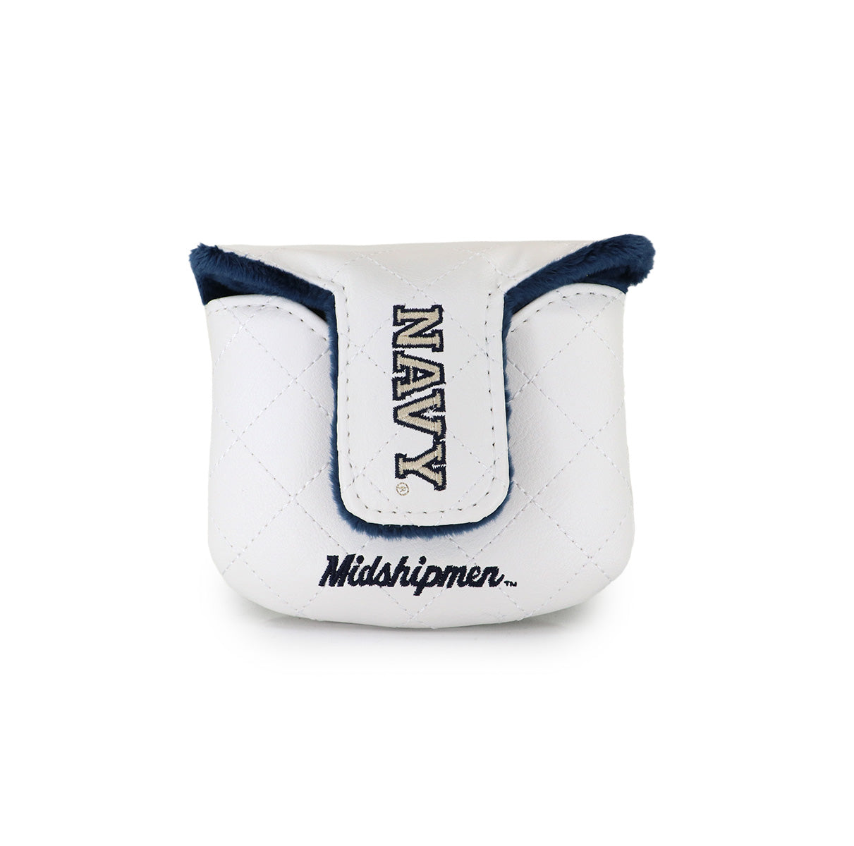 Naval Academy Diamond Stitch Mallet Cover