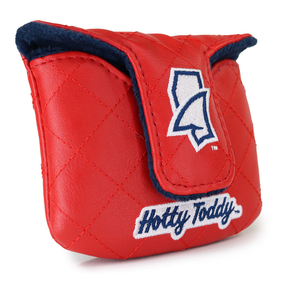 Ole Miss Diamond Stitch Mallet Cover