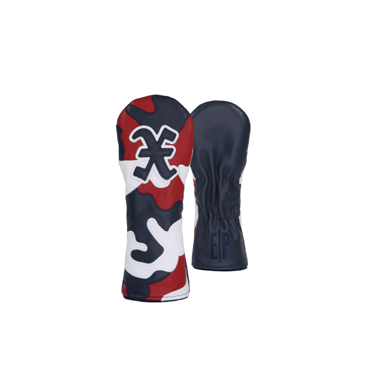 Red, White and Blue Camo Wood Cover - EP Headcovers