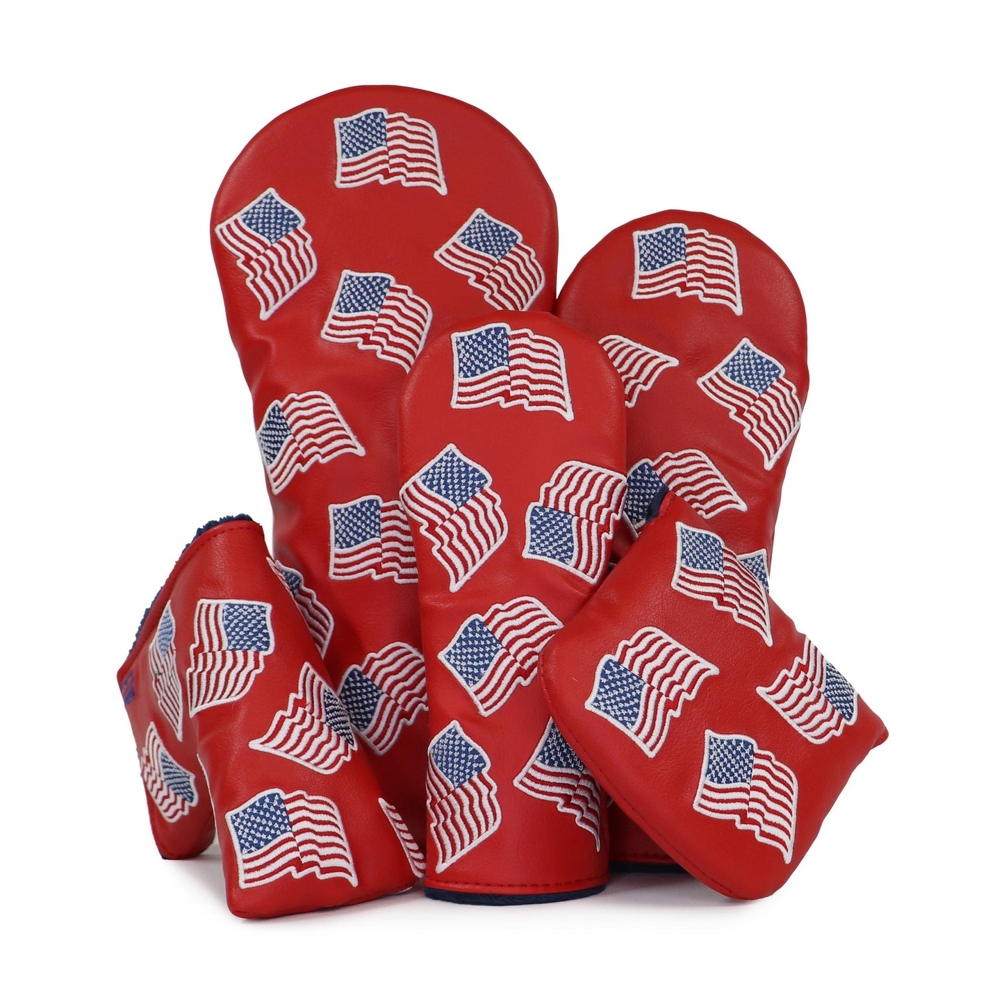 
                  
                    Red USA Flags Cover - EP Headcovers
                  
                