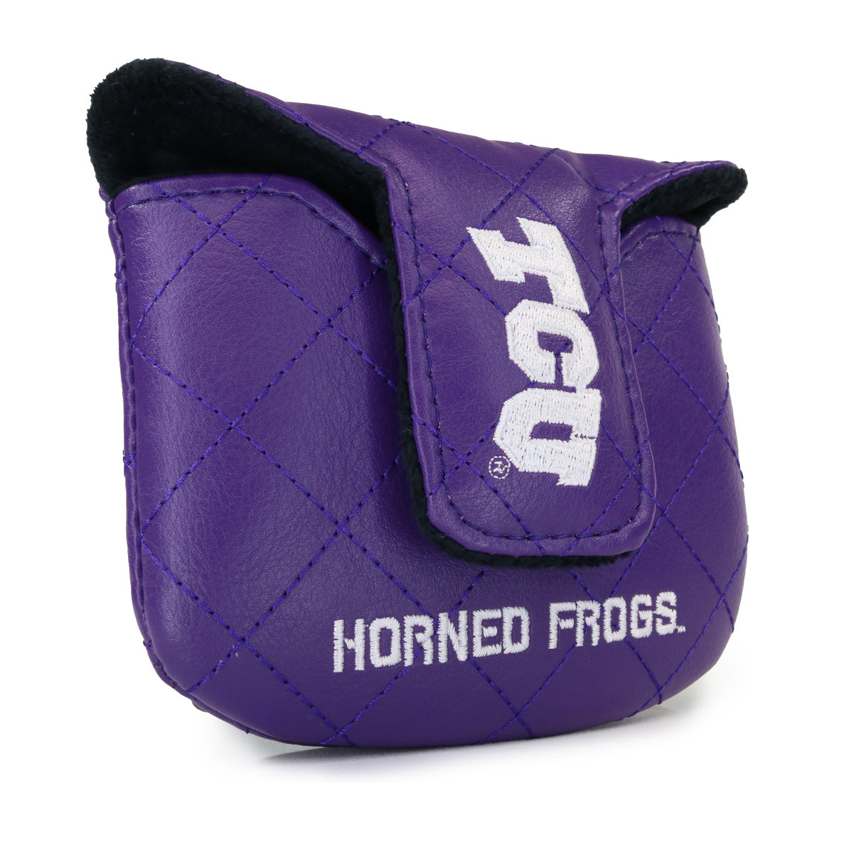 TCU Diamond Stitch Mallet Cover