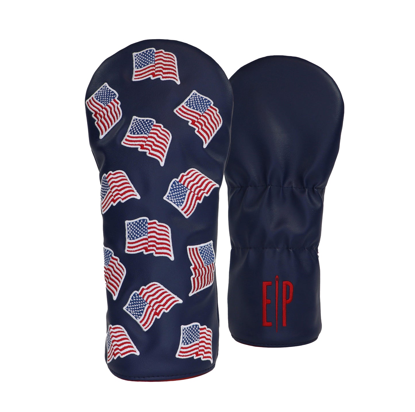 Navy Blue USA Flags Cover - EP Headcovers