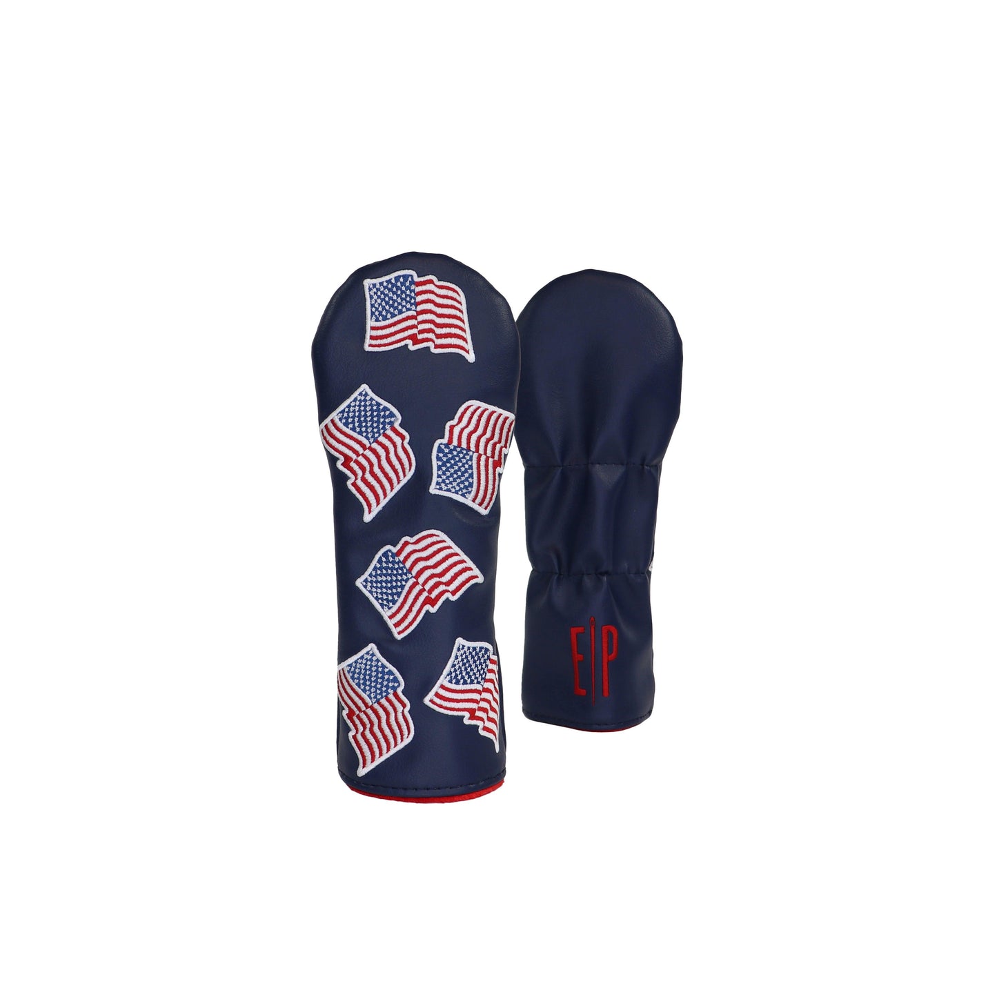 Navy Blue USA Flags Cover - EP Headcovers