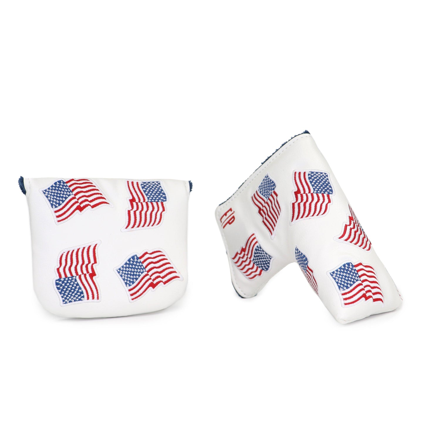 White USA Flags Cover - EP Headcovers