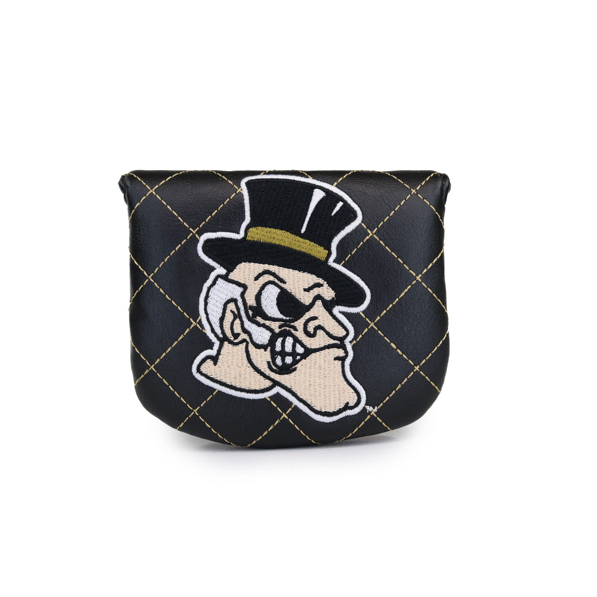 Wake Forest Diamond Stitch Mallet Cover