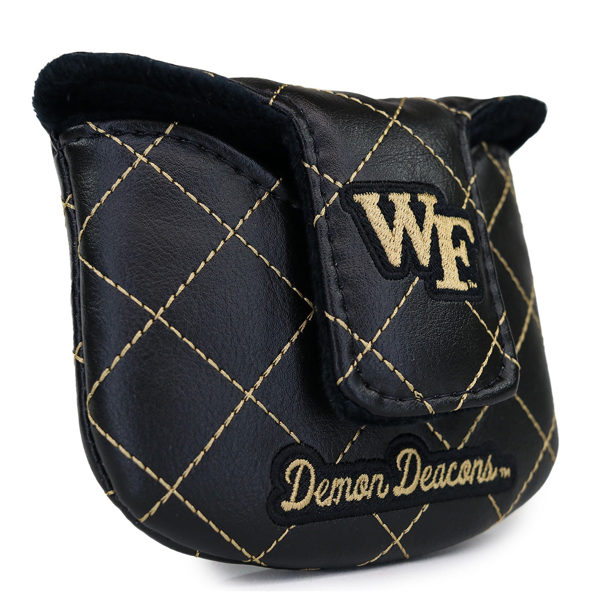 Wake Forest Diamond Stitch Mallet Cover