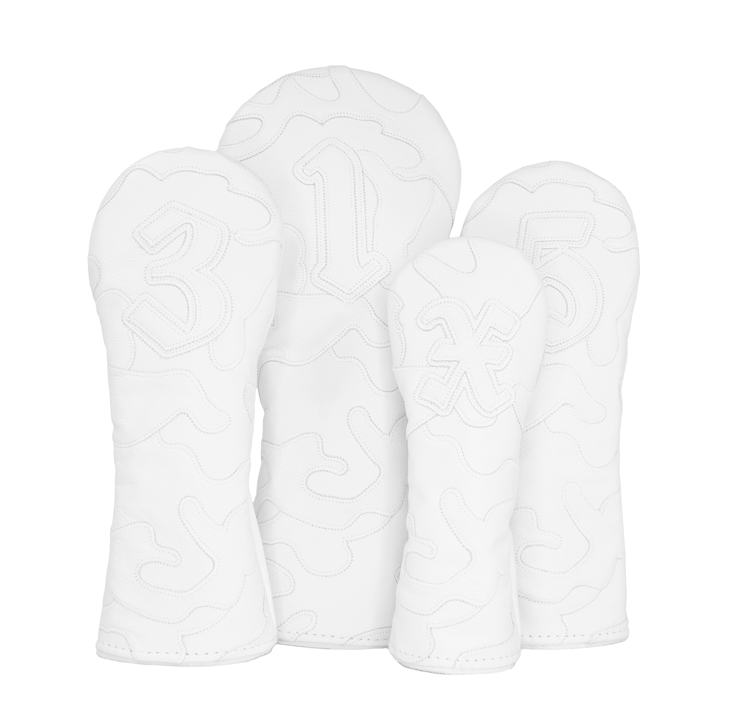 White Camo Wood Cover - EP Headcovers