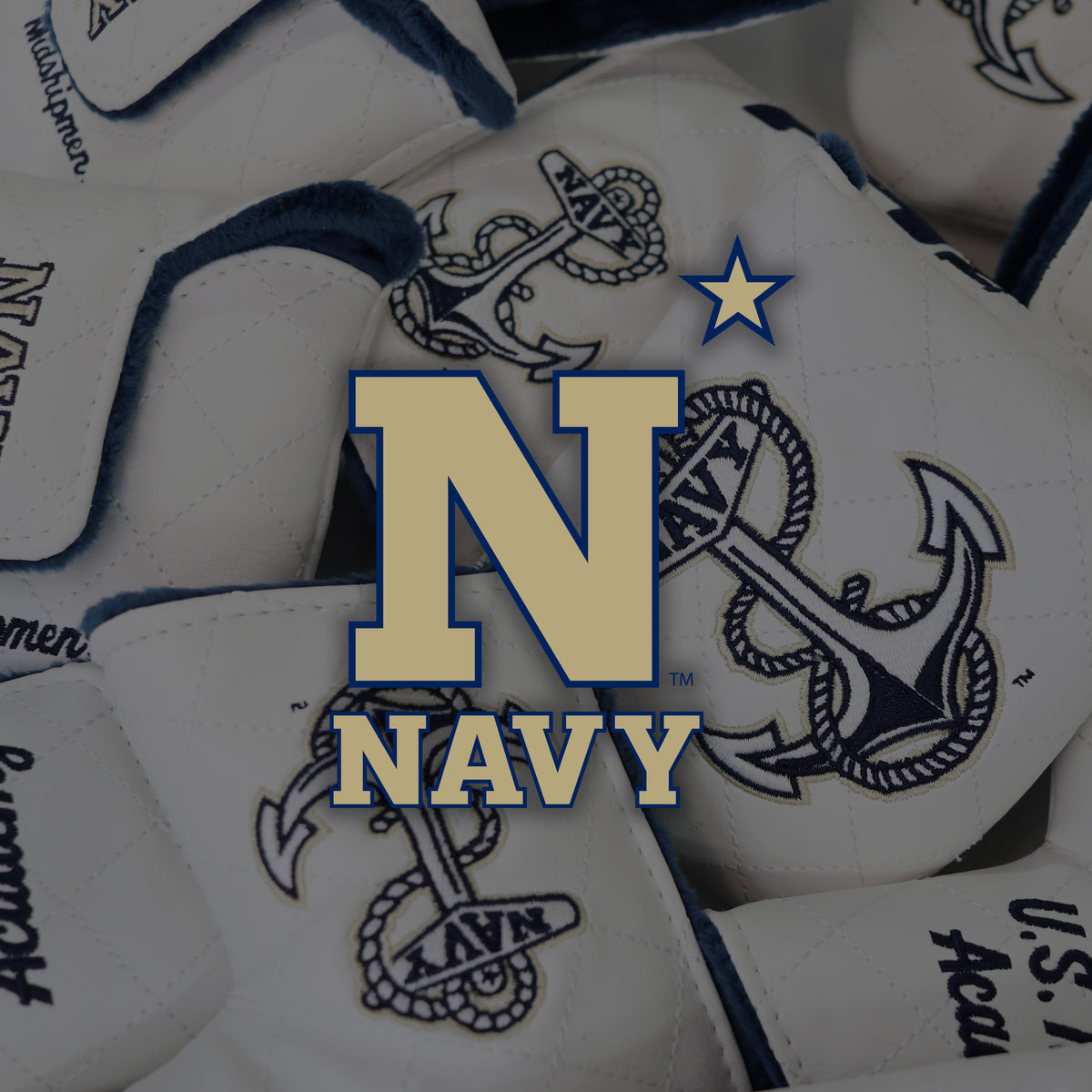 United States Naval Academy Headcovers EP Headcovers