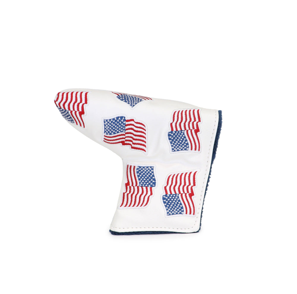 
                  
                    White USA Flags Cover - EP Headcovers
                  
                