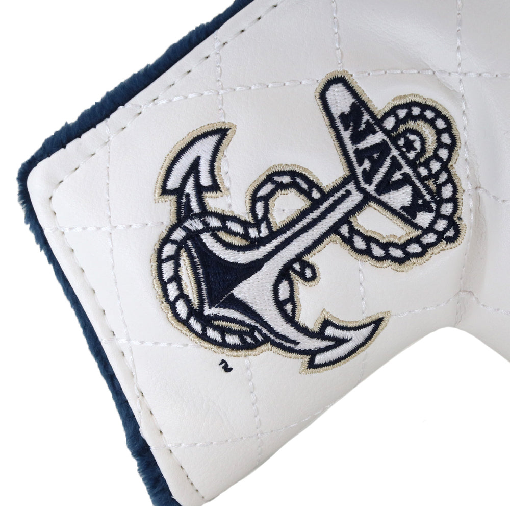 Naval Academy Diamond Stitch Mallet Cover – EP Headcovers